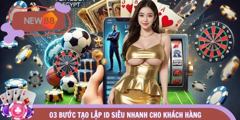 03 bước tạo lập ID siêu nhanh cho khách hàng